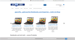 Desktop Screenshot of lapworld.de